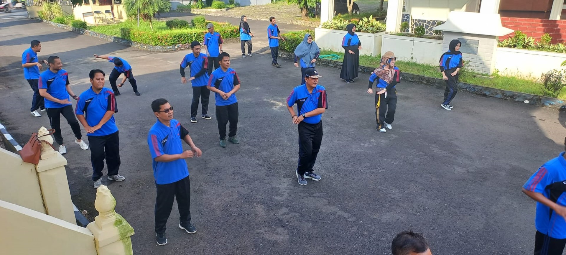 Senam Pagi Bersama PT TUN Banjarmasin